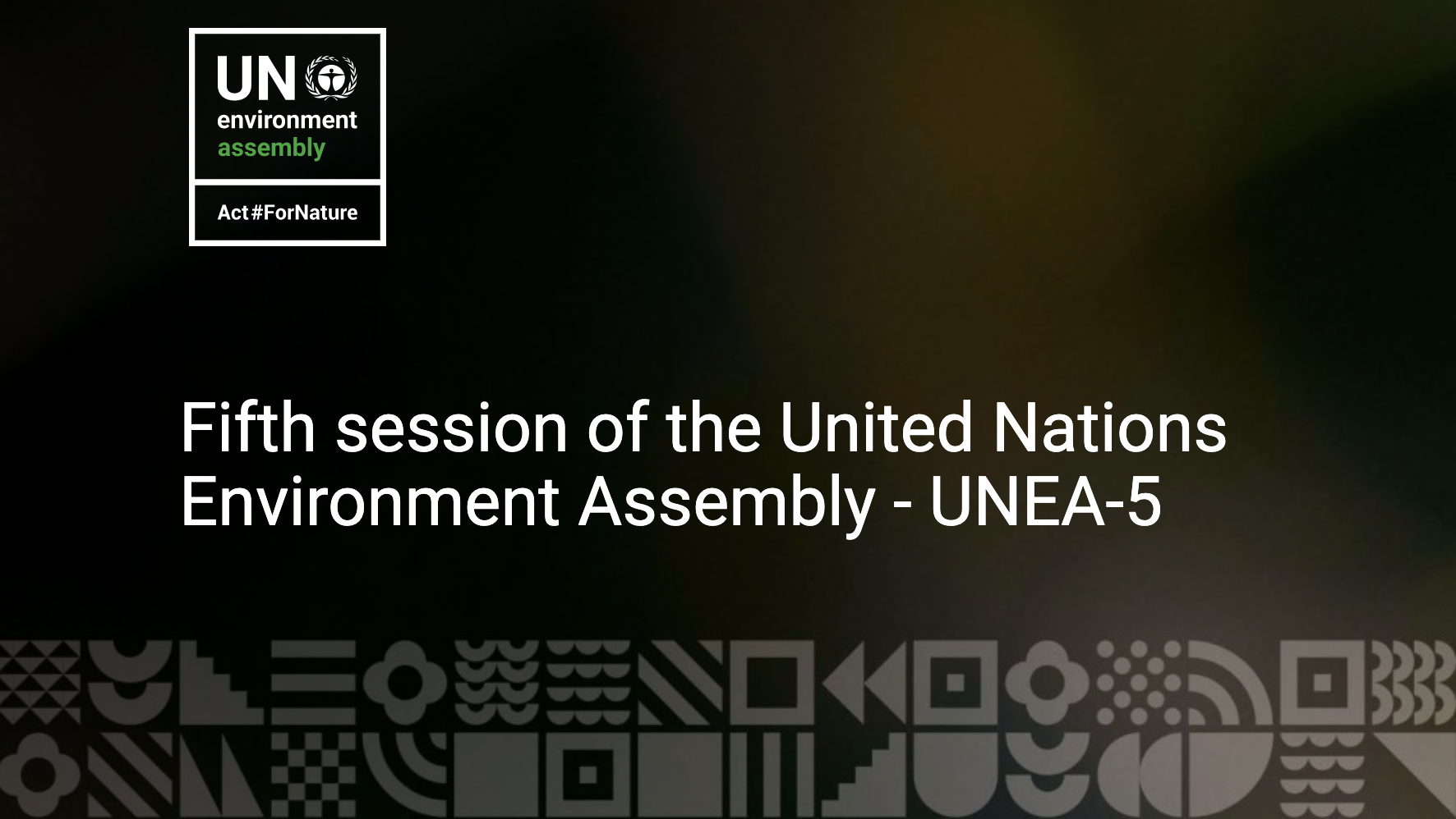 UNEA 5.2 Cities Summit