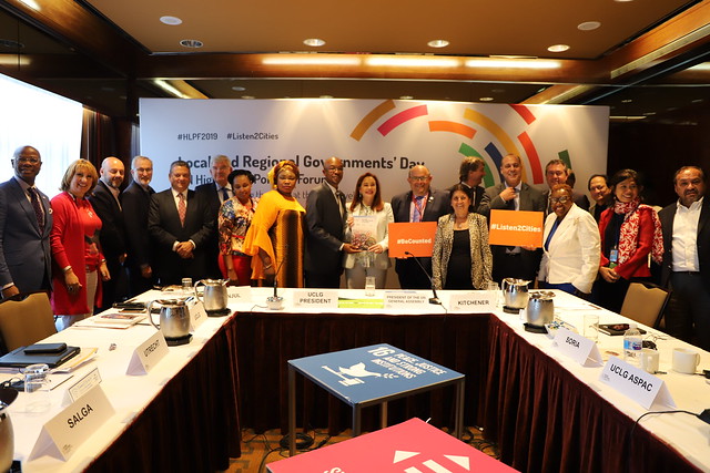 Local and Regional Governments call for accelerated action to localize the SDGs at the 2019 HLPF
