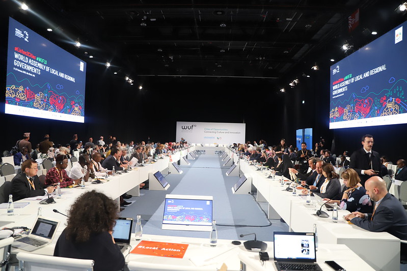 Our constituency speaks to the World Urban Forum through the World Assembly in Abu Dhabi