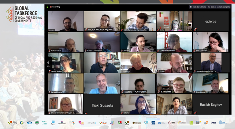 Member Networks of the Global Taskforce gather to assess the impact of COVID-19 in the agenda of our constituency