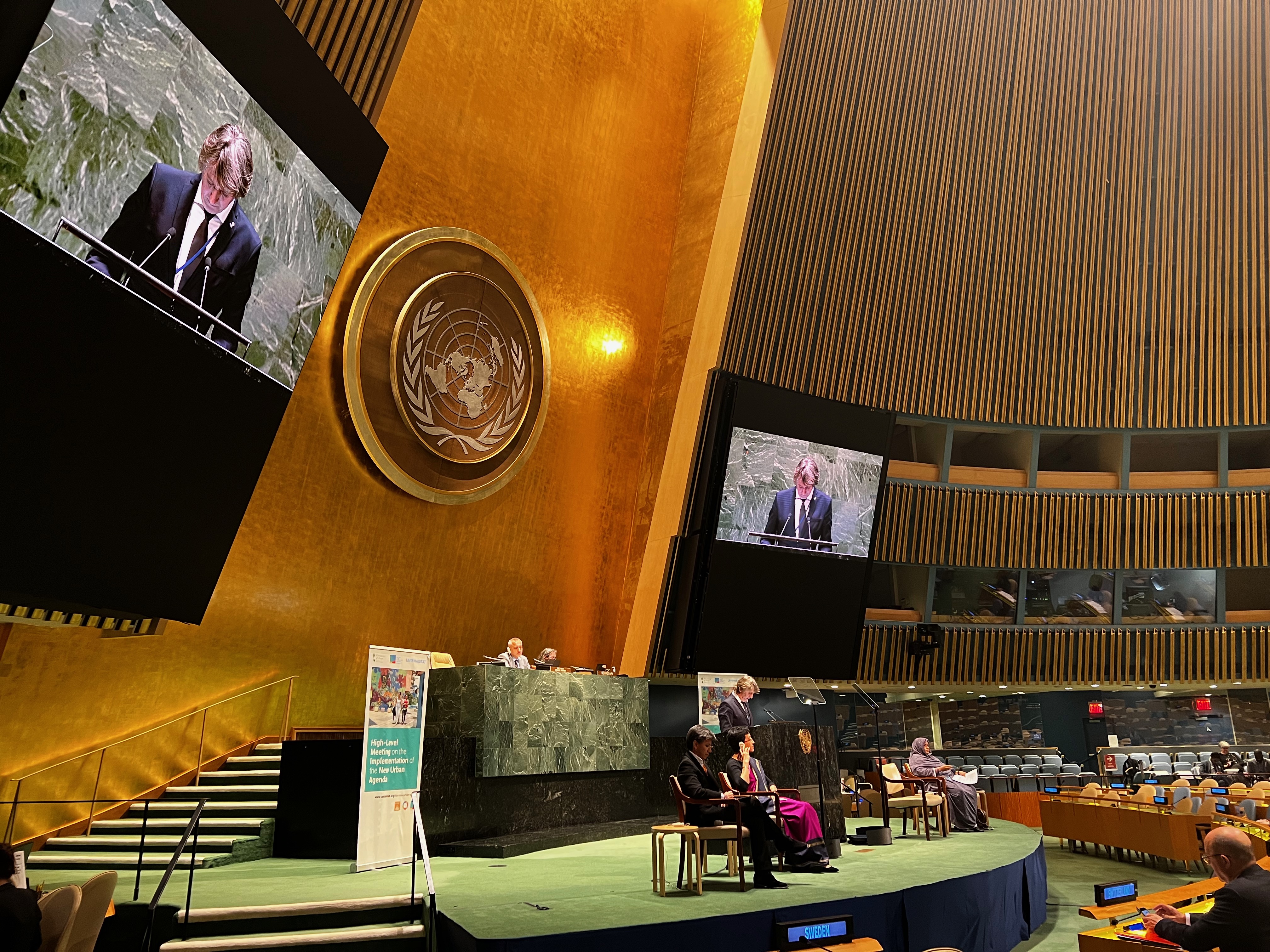 The World Assembly of Local and Regional Governments gathered at the UN Headquarters in New York in the framework of the High-Level Meeting of the UN General Assembly on the New Urban Agenda, convened by the President of the UN General Assembly, H. E. Mr.
