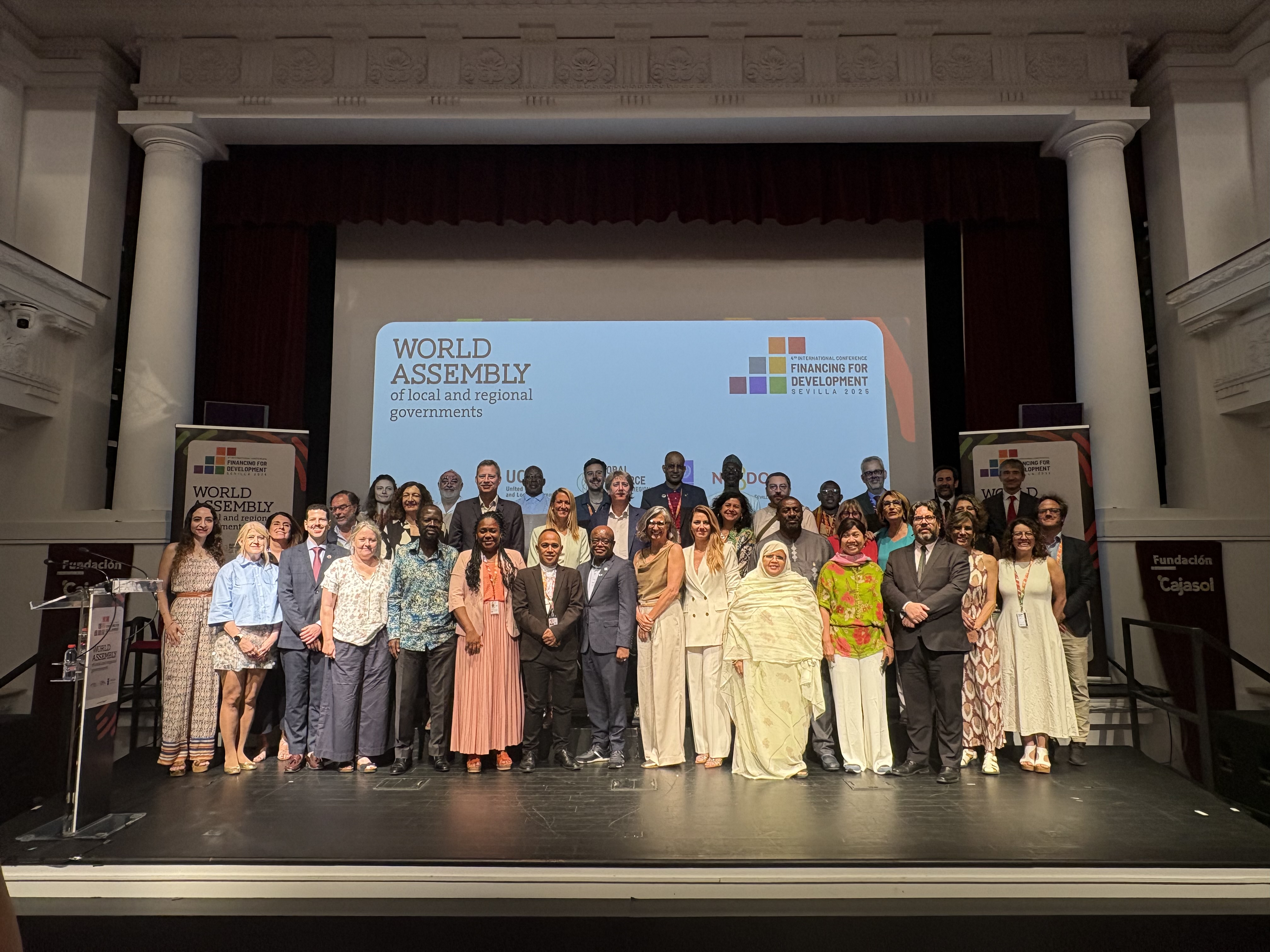 Seville hosts the World Assembly of Local and Regional Governments as a key contribution to the UN conference on Financing for Development