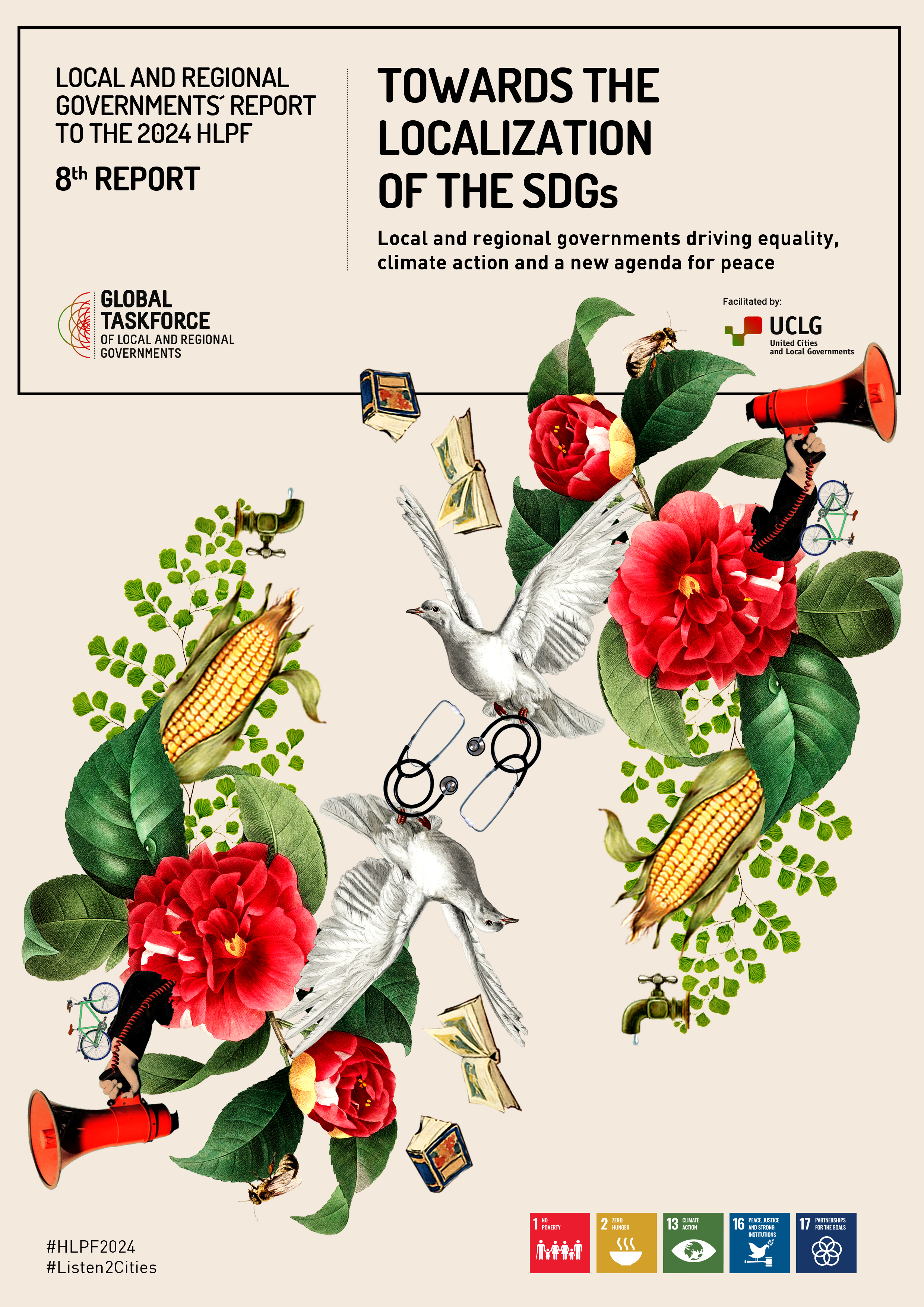 New publication: The 8th report of the Global Taskforce of Local and Regional Governments to the 2024 HLPF, Towards the Localization of the SDGs, has been released!
