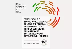 World Assembly of Local and Regional Governments adopts joint statement to present at Habitat III in Bogotá