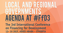 Local and regional governments join discussions at the 3rd International Conference on Financing for Development