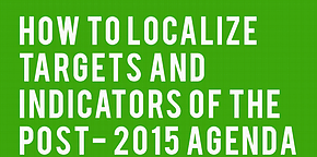 Localization on the table in process to define indicators for the Post-2015 Agenda
