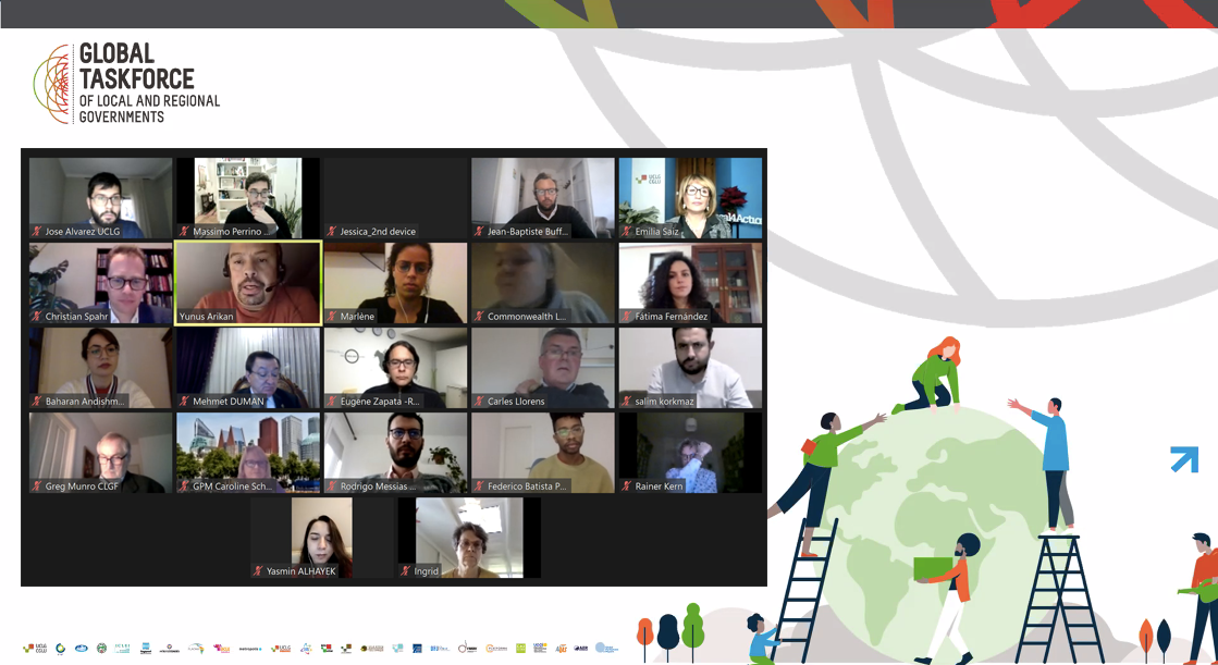 Networks of the Global Taskforce gather to debate the agenda for 2021 and the next steps at the GTF Working Session.