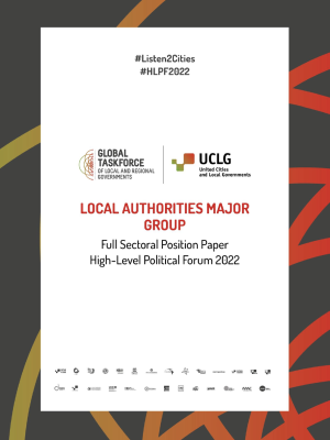 Local Authorities Mayors Group Position Paper