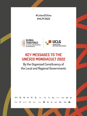 Key Messages to the UNESCO MONDIACULT 2022