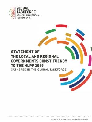 Statement of the local and regional governments constituency to the HLPF2019