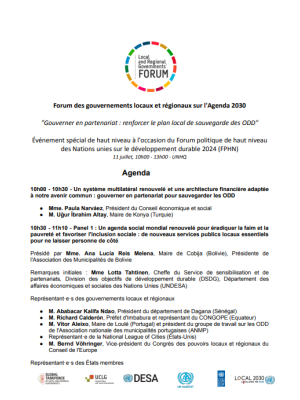 Agenda LRGF FR