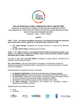 Agenda LRGF SP