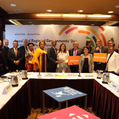 Local and Regional Governments call for accelerated action to localize the SDGs at the 2019 HLPF
