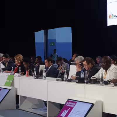 Roundtable of Mayors and Ministers: Looking for multilateral solutions for the future of our planet at WUF 10.