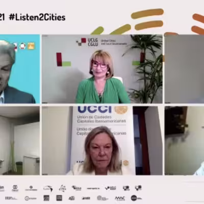 The constituency of local and regional governments gathers to debate the acceleration of the New Urban Agenda at the GTF meeting/Local Authorities Major Group Side Event