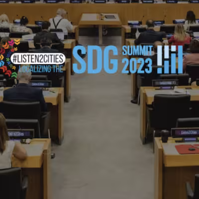 The Platform on High-Impact for Localization Policies will show our impact of localization at the SDG Summit