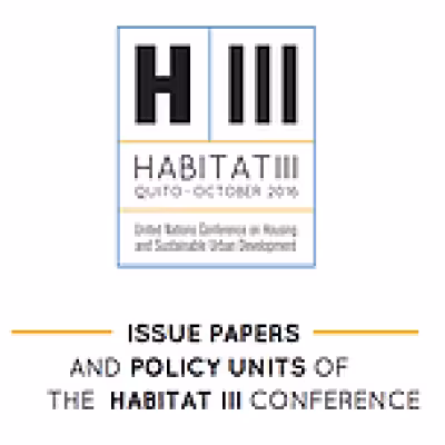 Habitat III Draft Policy Unit Frameworks published