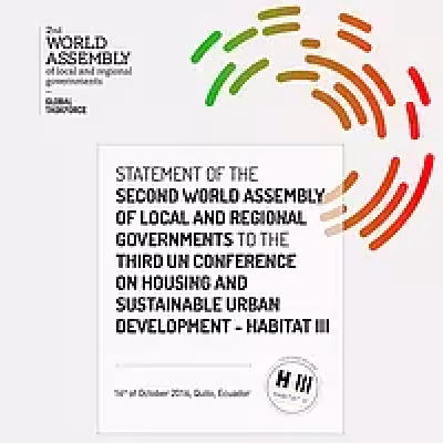 World Assembly of Local and Regional Governments adopts joint statement to present at Habitat III in Bogotá