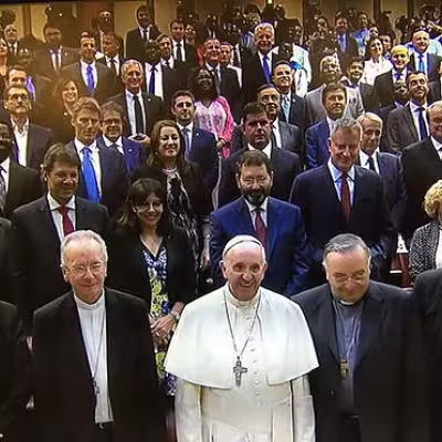 Mayors are essential to tackling climate change and human trafficking, says Pope Francis