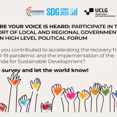 The survey for the implementation of the 2030 Agenda is now available!