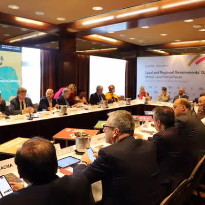 The local and regional governments constituency expresses its commitment to leave no one and no place behind at the Local and Regional Governments Day