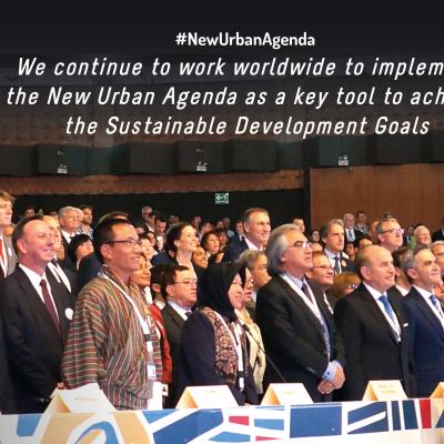 New Urban Agenda first anniversary